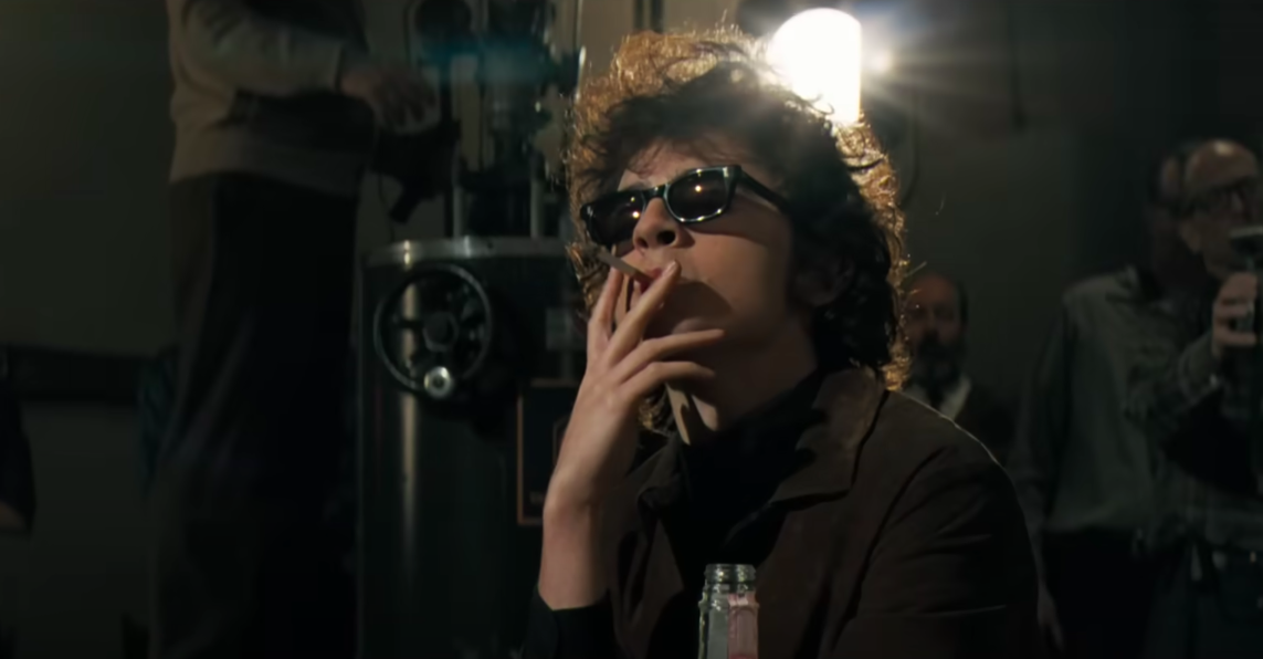 Timothee Chalamet Bob Dylan