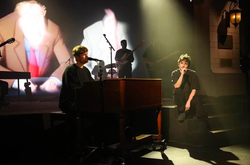 Timothee Chalamet James Blake