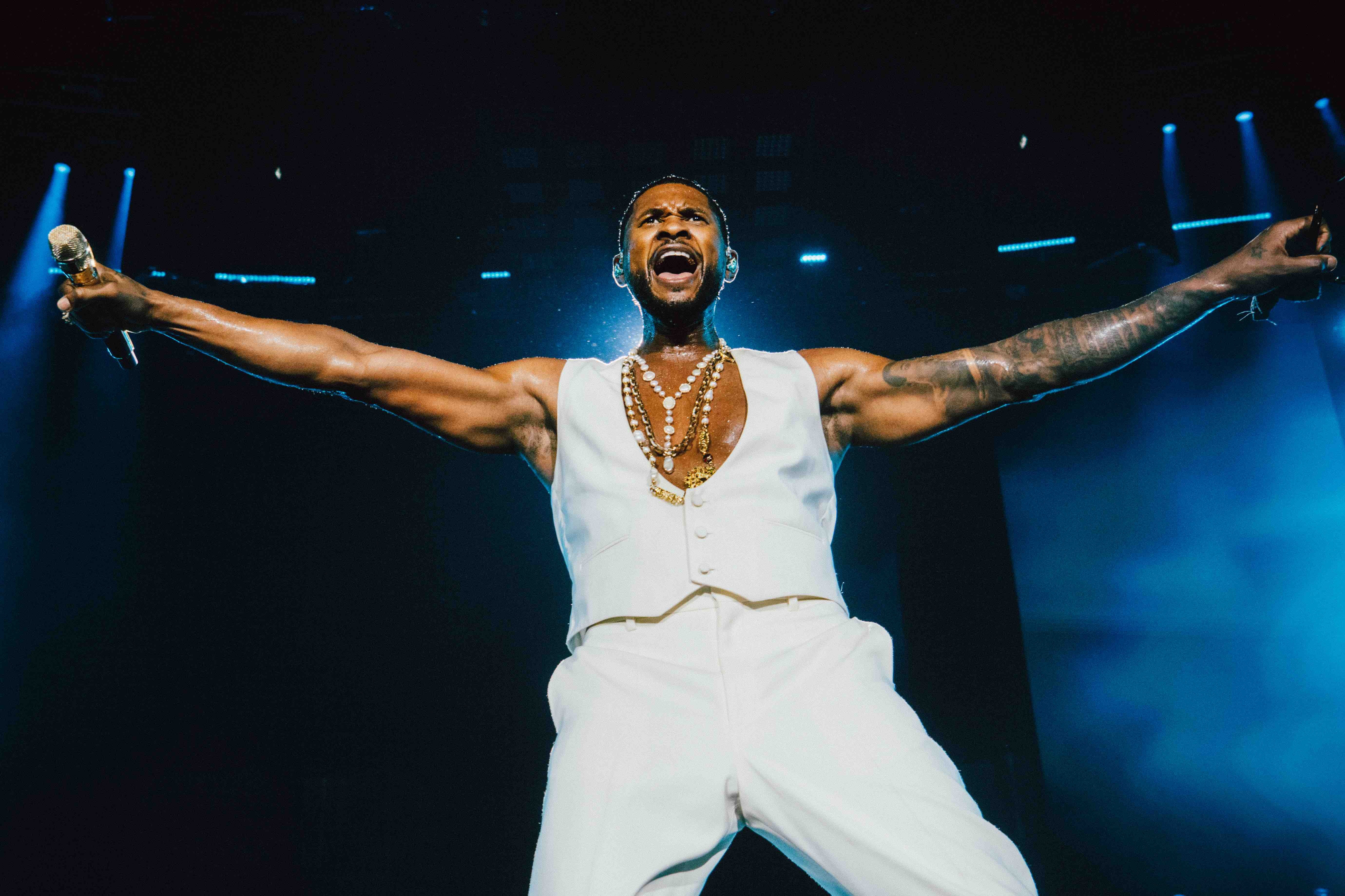 Usher Live In Paris concert