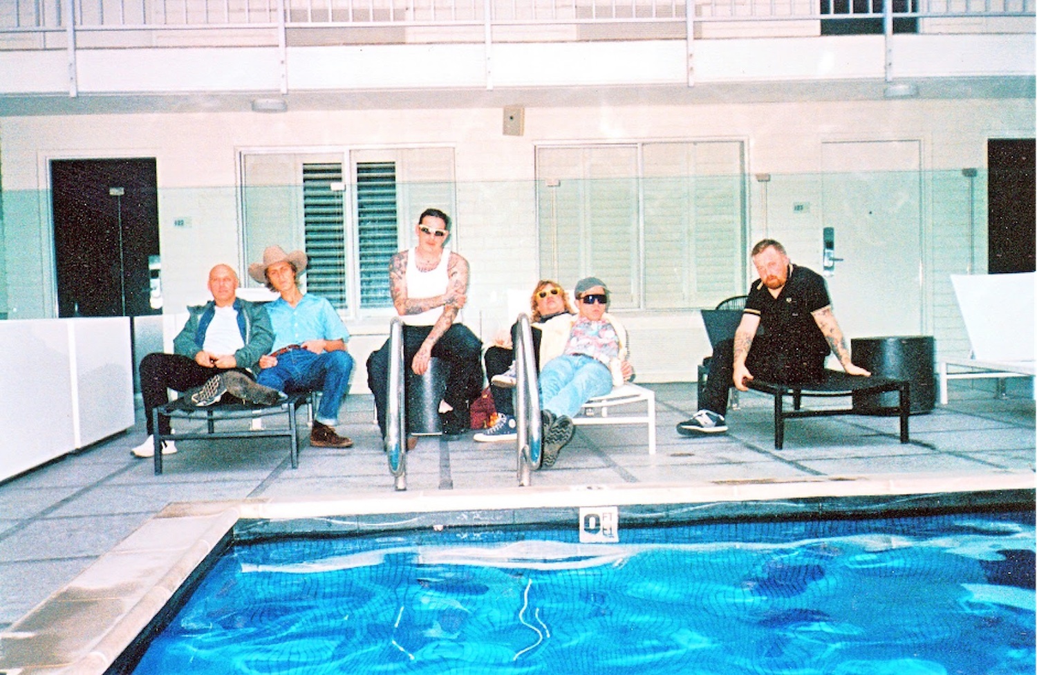 Viagra Boys side of pool Alexis Gross