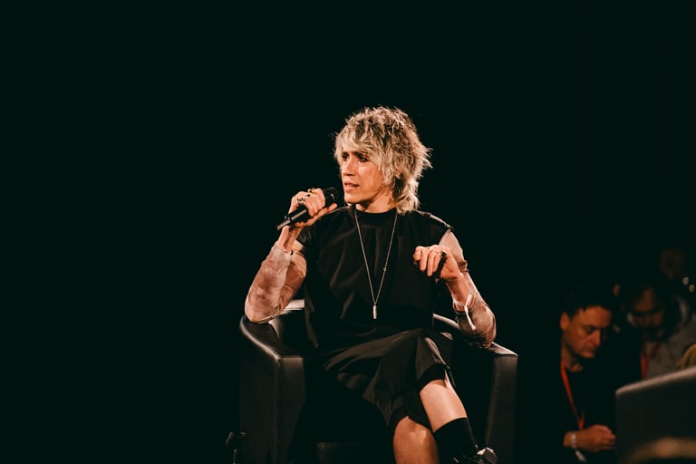 Vince Lynch and Imogen Heap Performance Likeness and the Human Voice BTM Fri Patrick Gunning 5220
