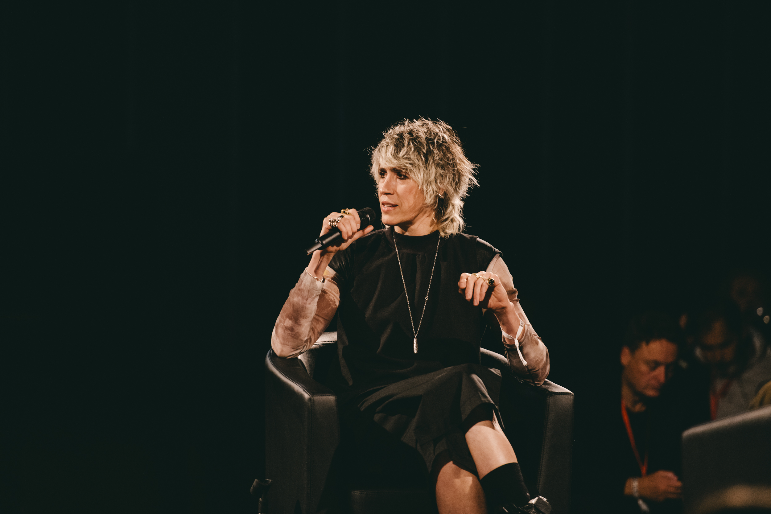 Vince Lynch and Imogen Heap Performance Likeness and the Human Voice BTM Fri Patrick Gunning 5220