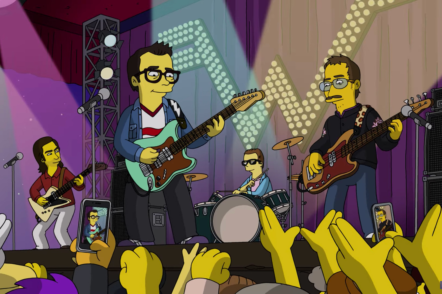 Weezer the simpsons