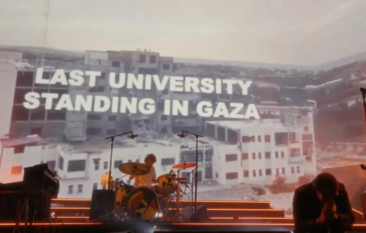 The Strokes condemn US actions in Gaza and Iran during Coachella set