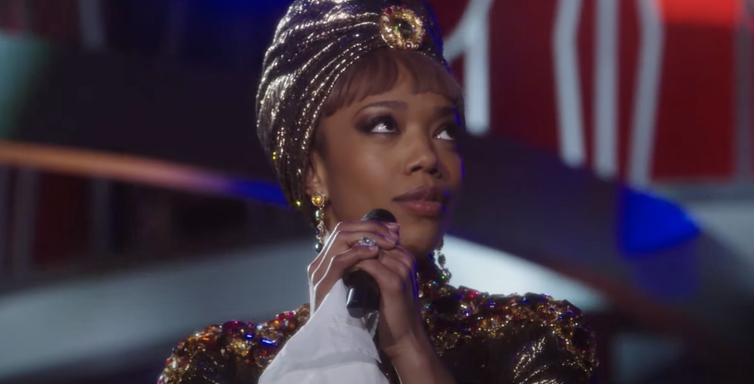Naomi Ackie as Whitney Houston in trailer for I Wanna Dance With Somebody