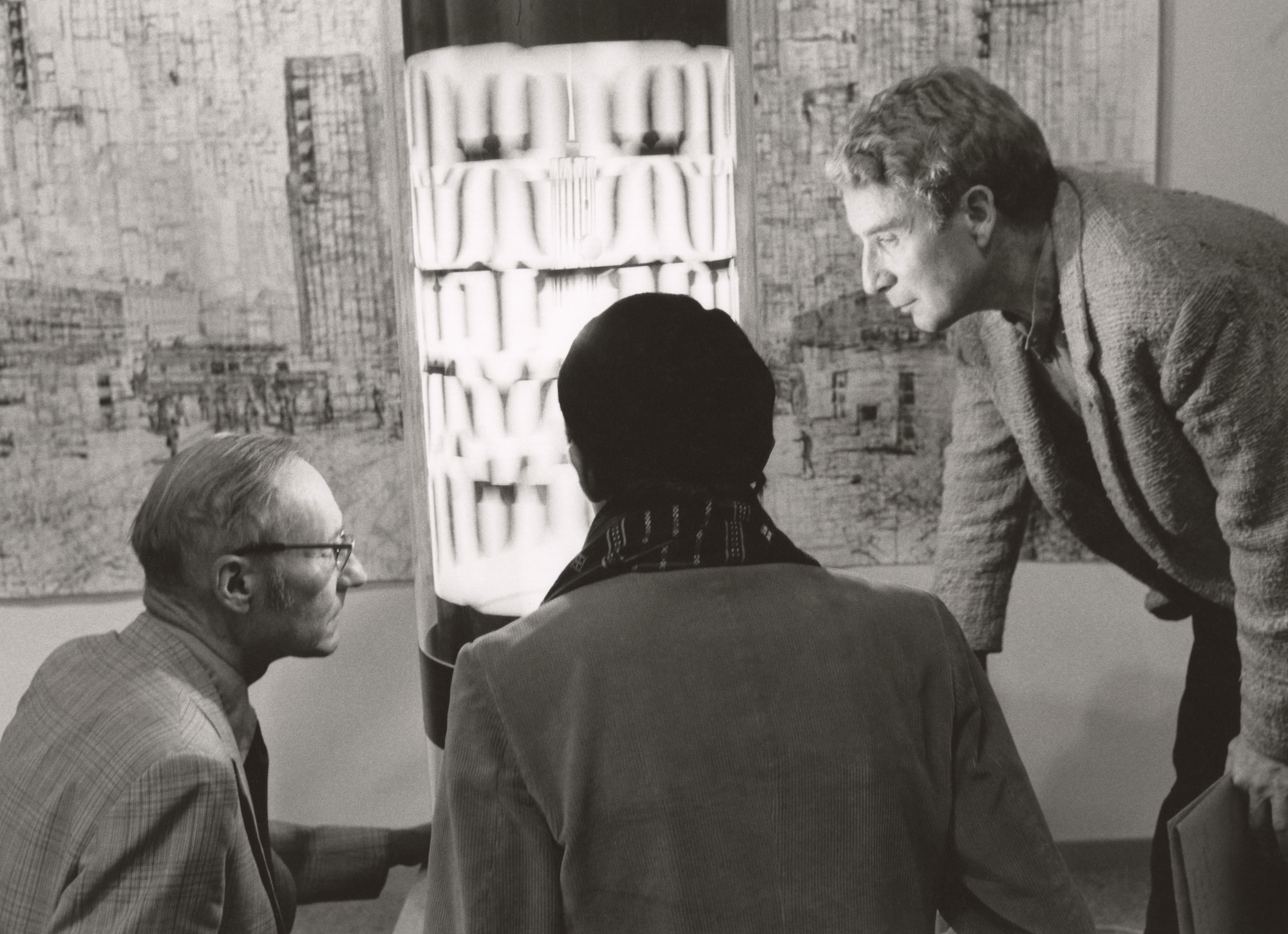 William Burroughs and Brion Gysin c François Lagarde Musée Nicéphore Niépce Chalon sur Saône
