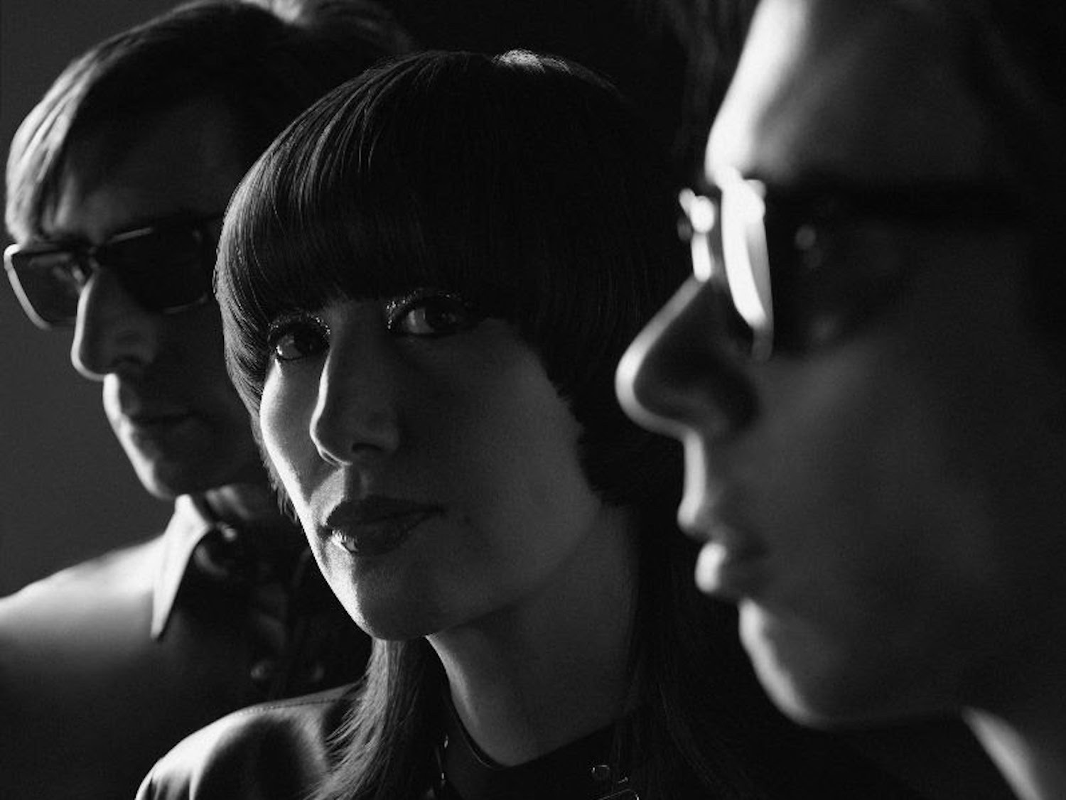 Yeah Yeah Yeahs Karen O looking at camera