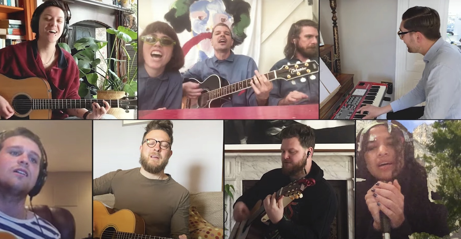 Alt j grouplove Bob Dylan Shelter From The Storm cover