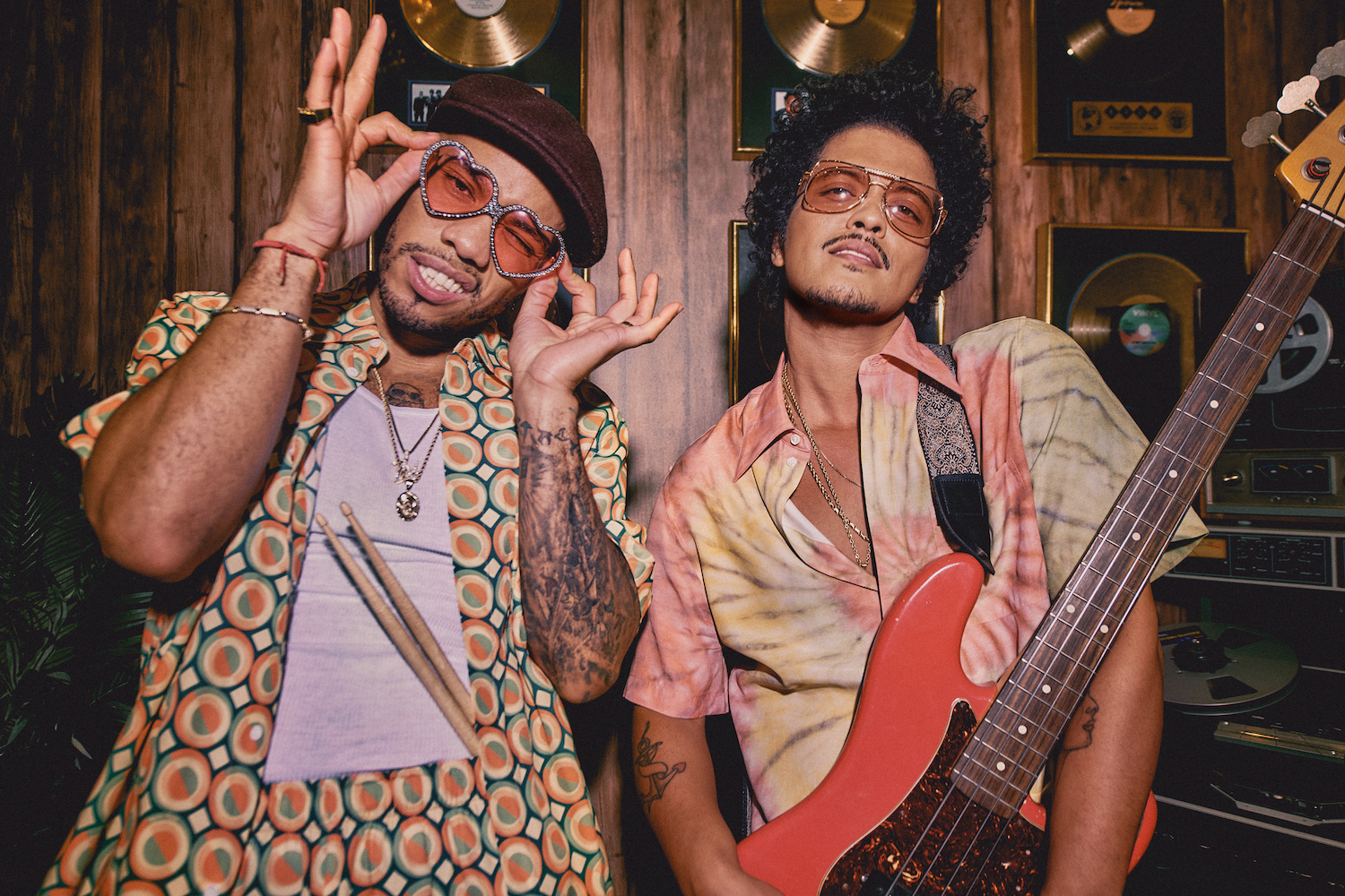 Anderson paak bruno mars Main Press Photo Silk Sonic