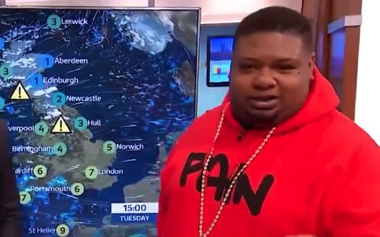 Big narstie weather gmb
