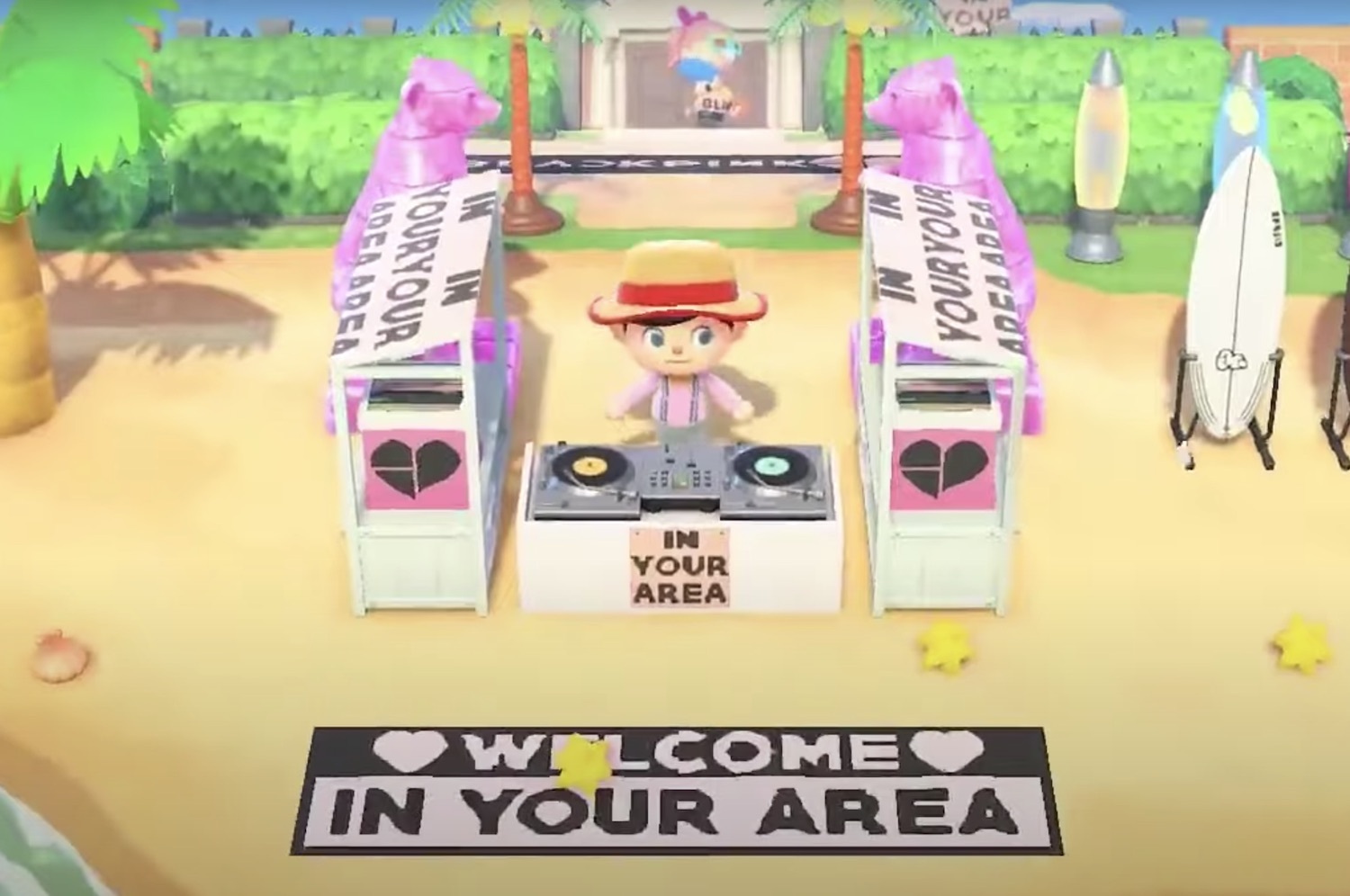 Blackpink animal crossing in your area island preview youtube