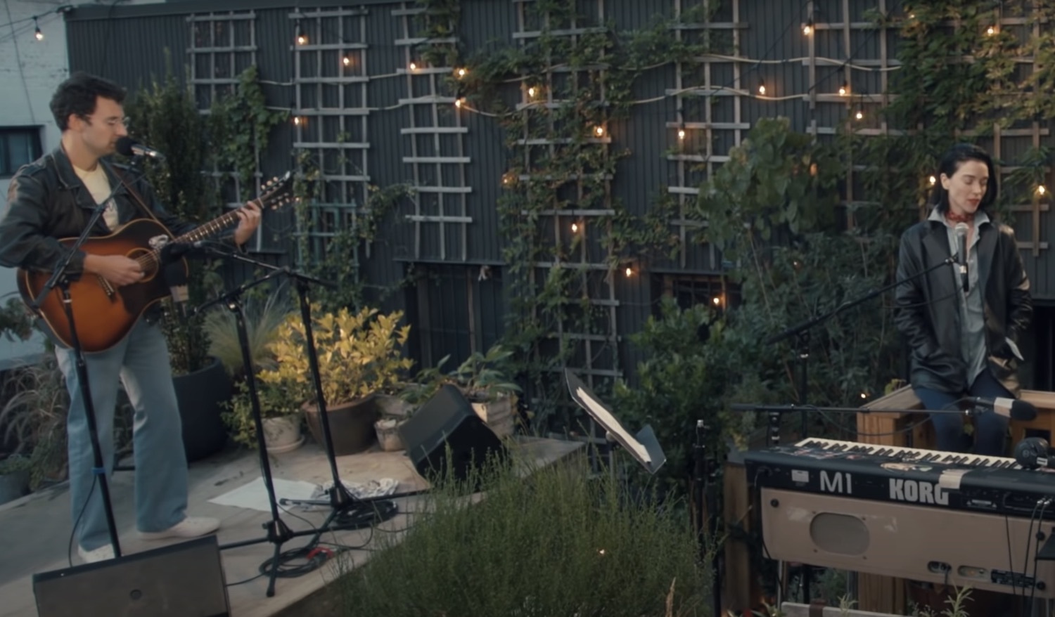 Bleachers st vincent electric lady rooftop youtube