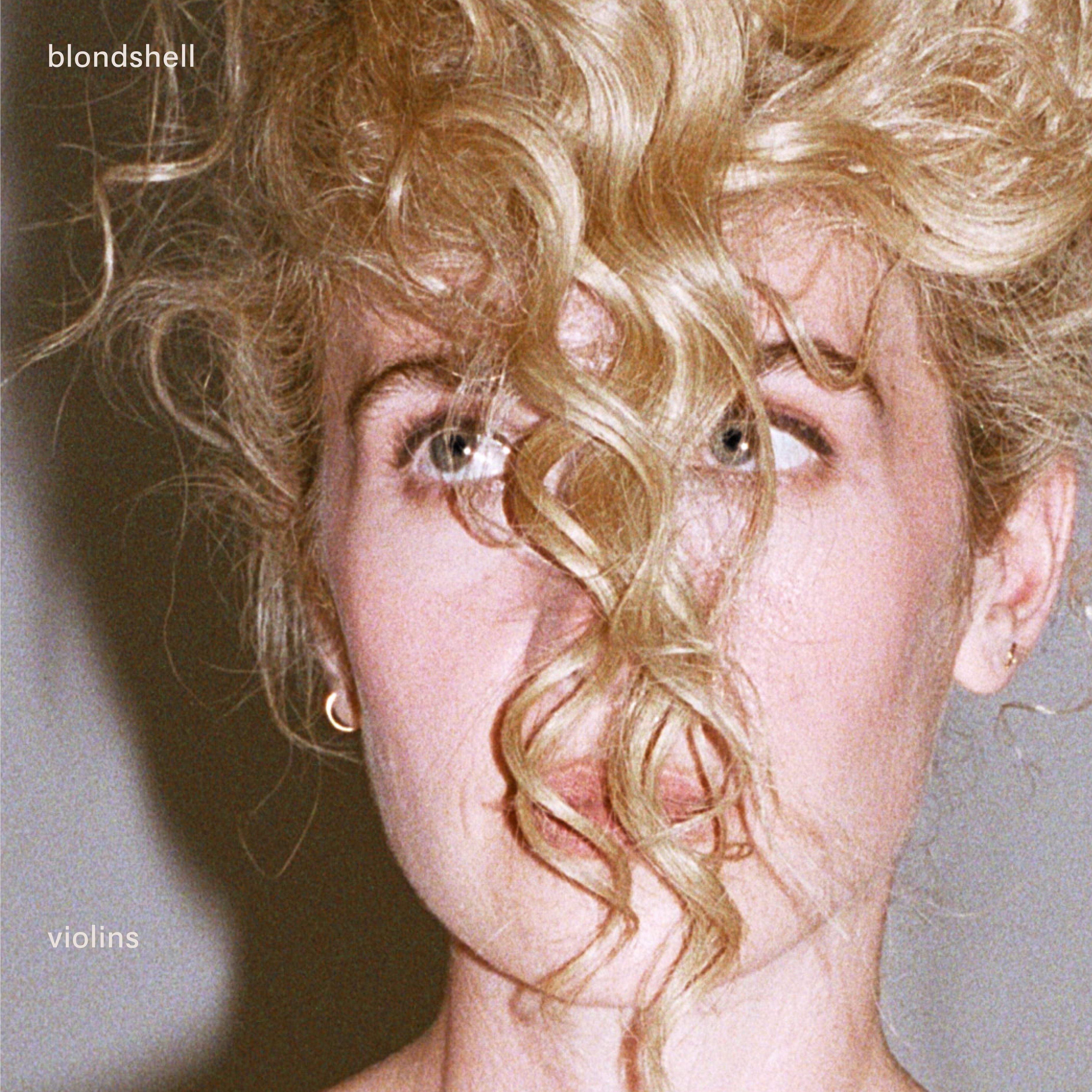 Blondshell violins album artwork
