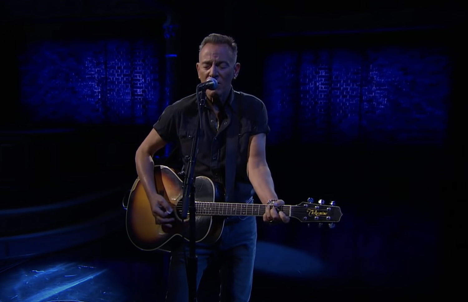 Bruce springsteen the river colbert 2021 youtube