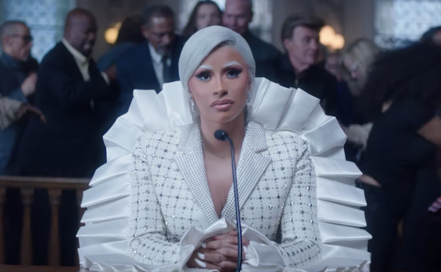 Cardi b press video