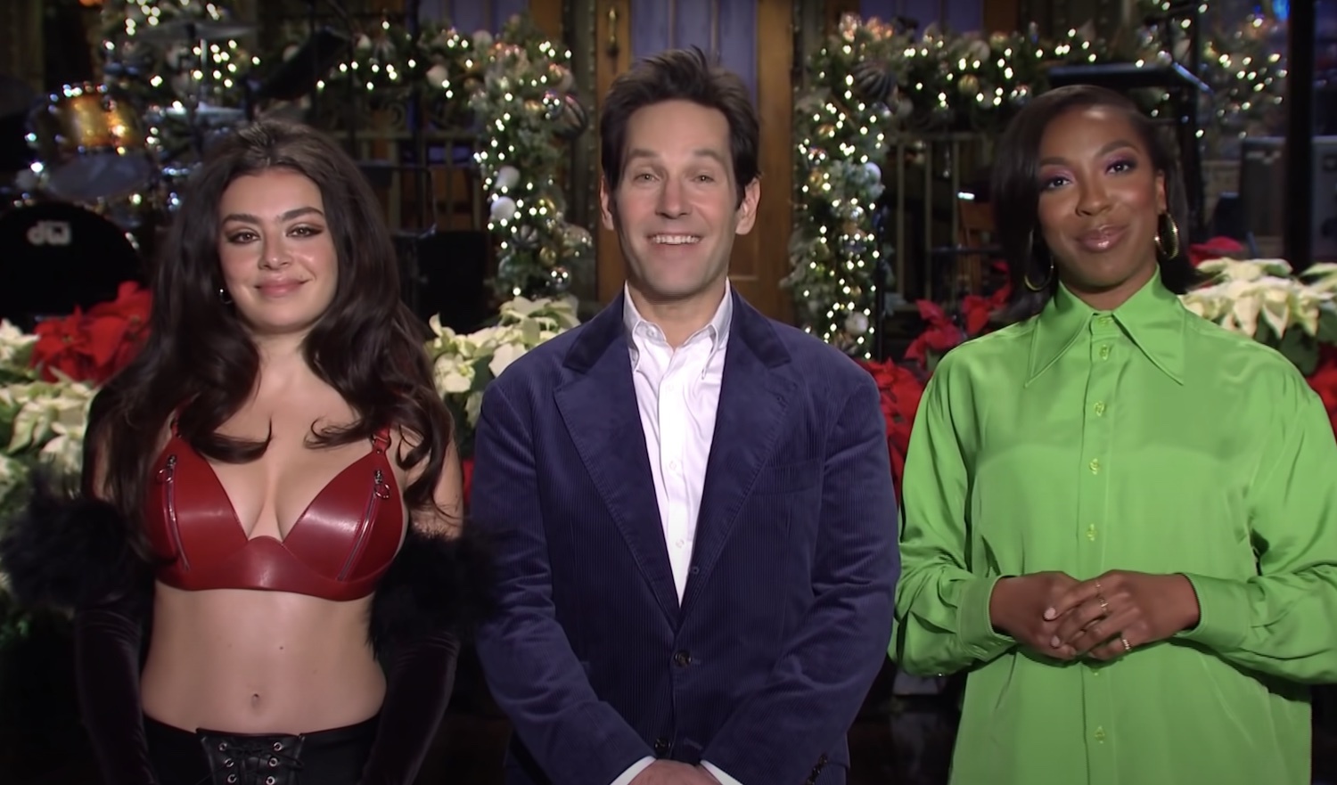 Charli xcx paul rudd saturday night live 2021 promo youtube
