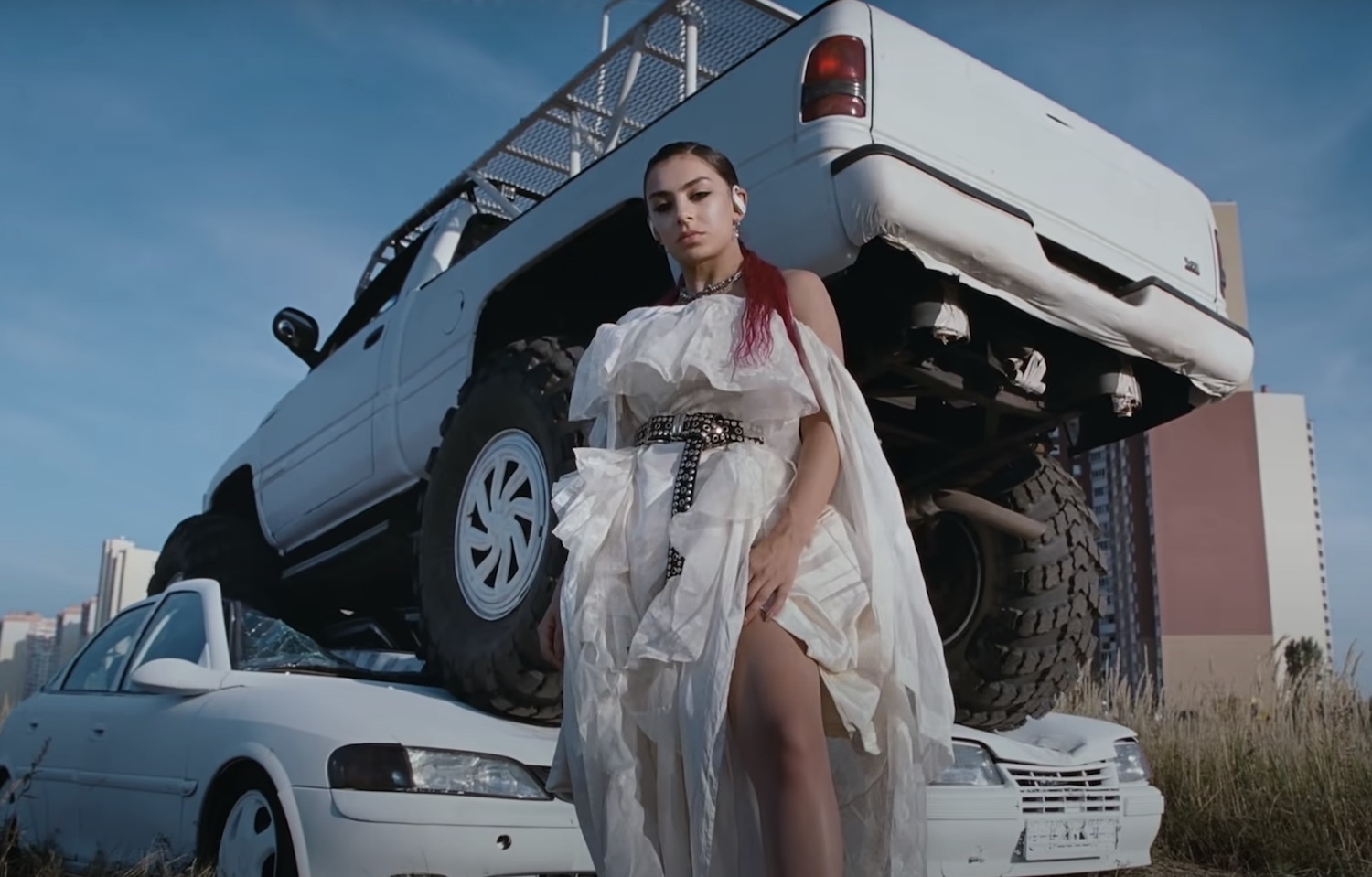 Charli xcx white mercedes video youtube