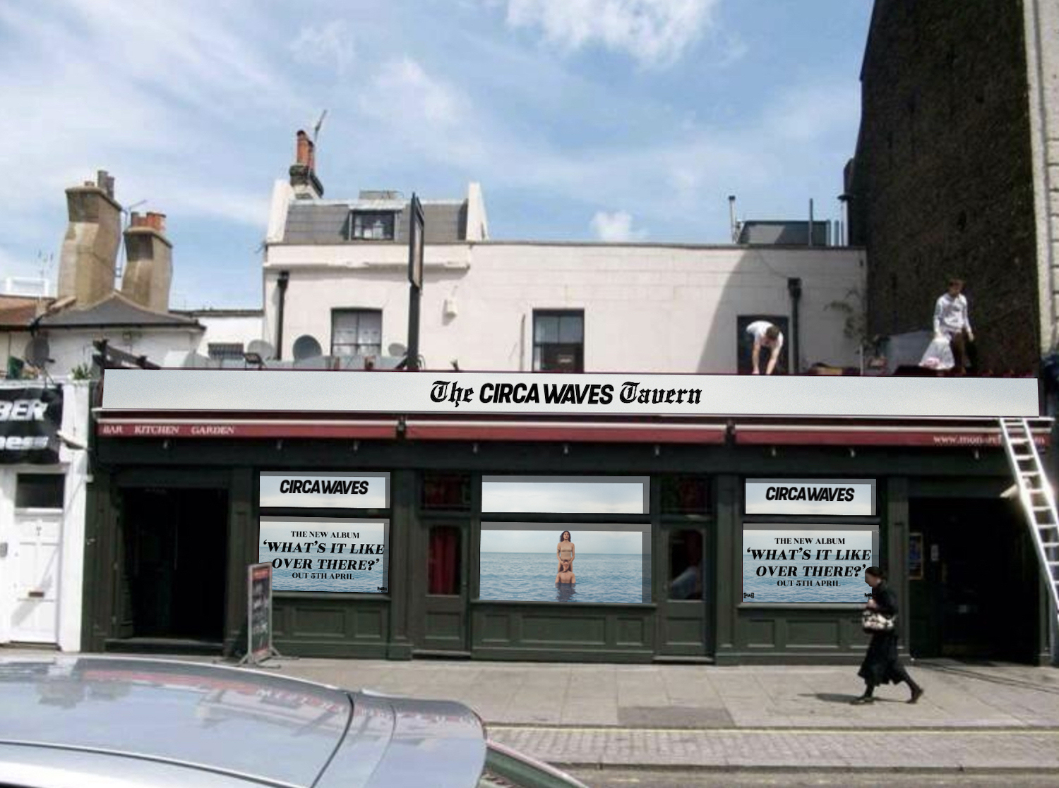 Circa waves monarch Pub Mock Up 1