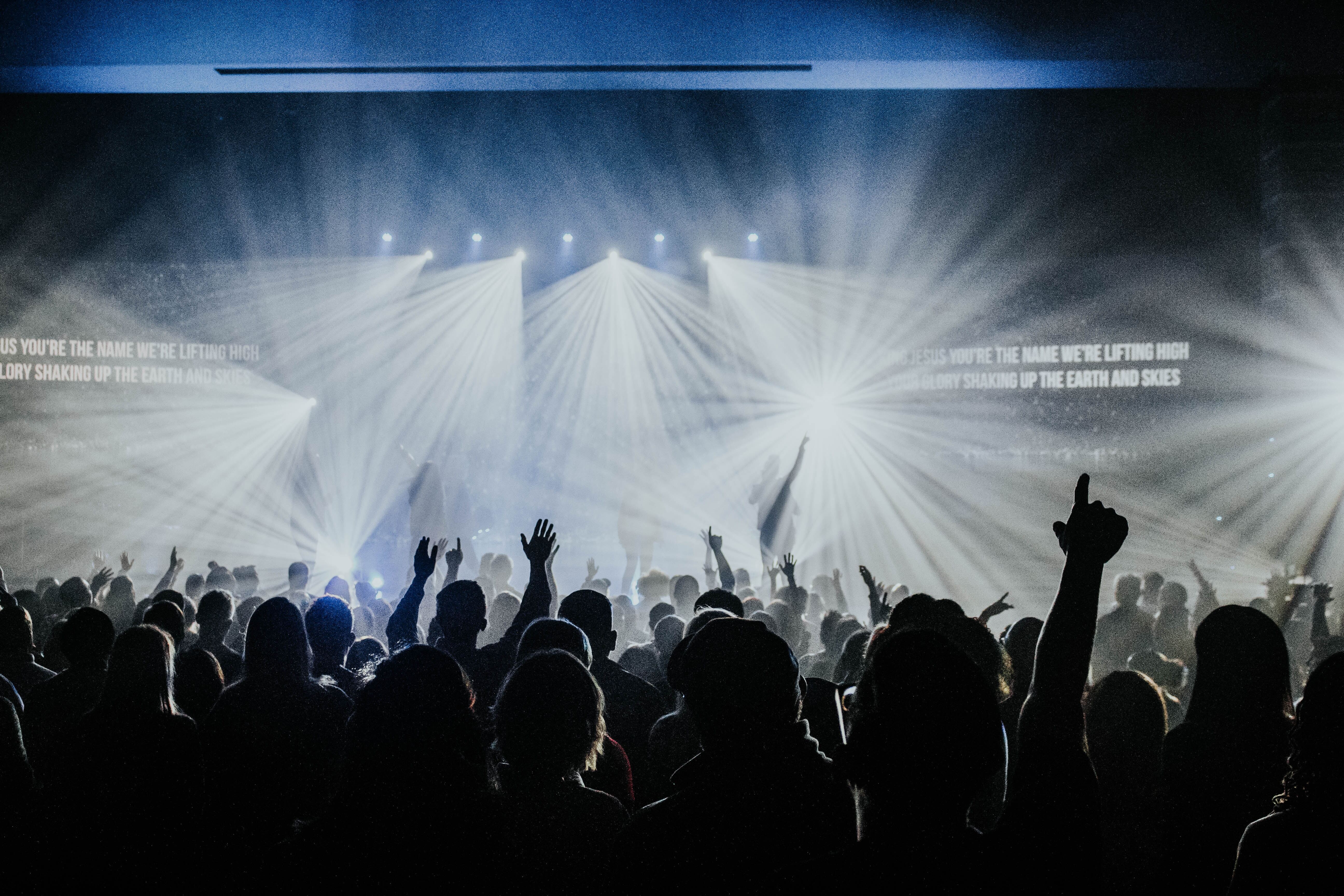 Crowd shot unsplash