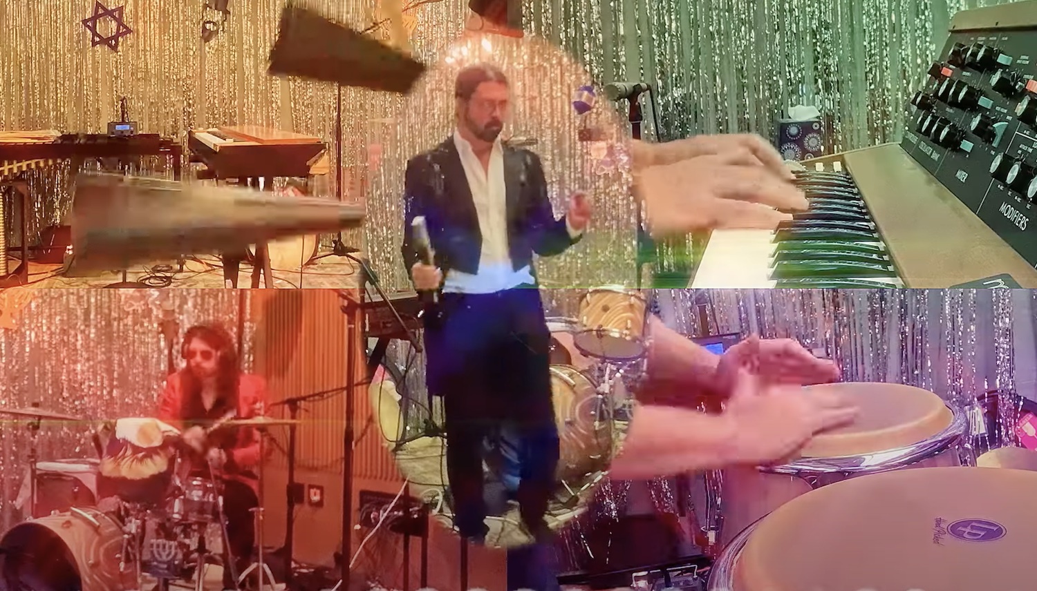 Dave grohl greg kurstin Copacabana hanukkah night 3 youtube