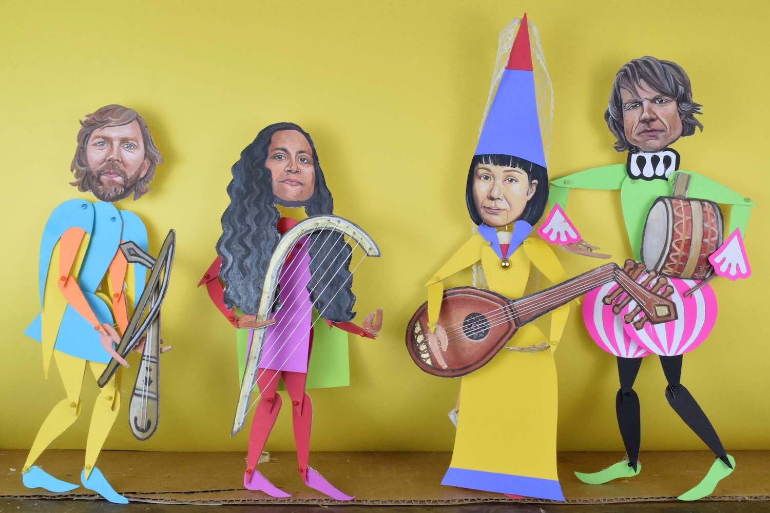 Deerhoof yellow Jess Joy