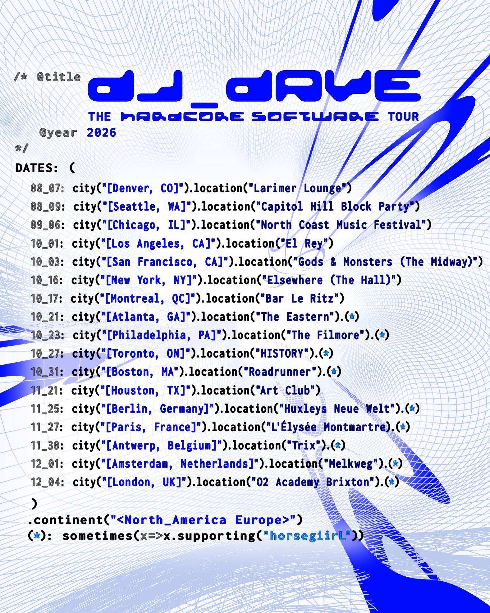 Dj dave tour 26