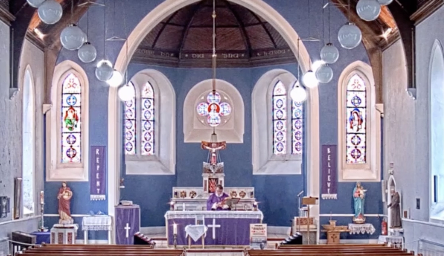 Donegal priest black the ripper mass 2021