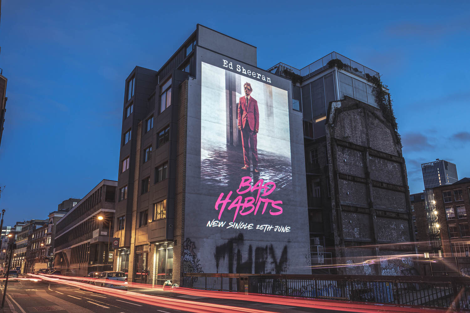 Ed sheeran bad habits 2021 SHOREDITCH 2