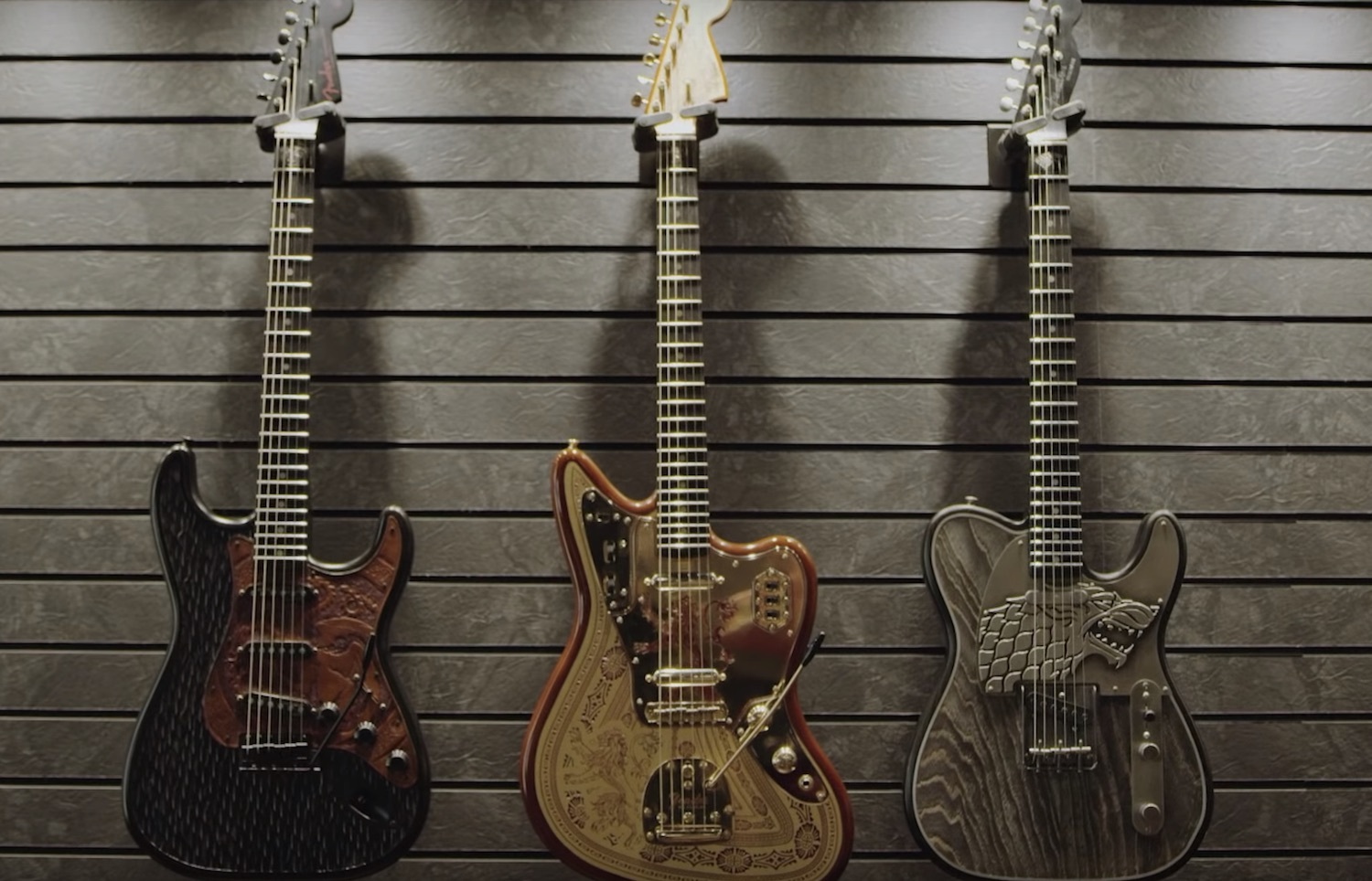 Fender game of thrones guitars