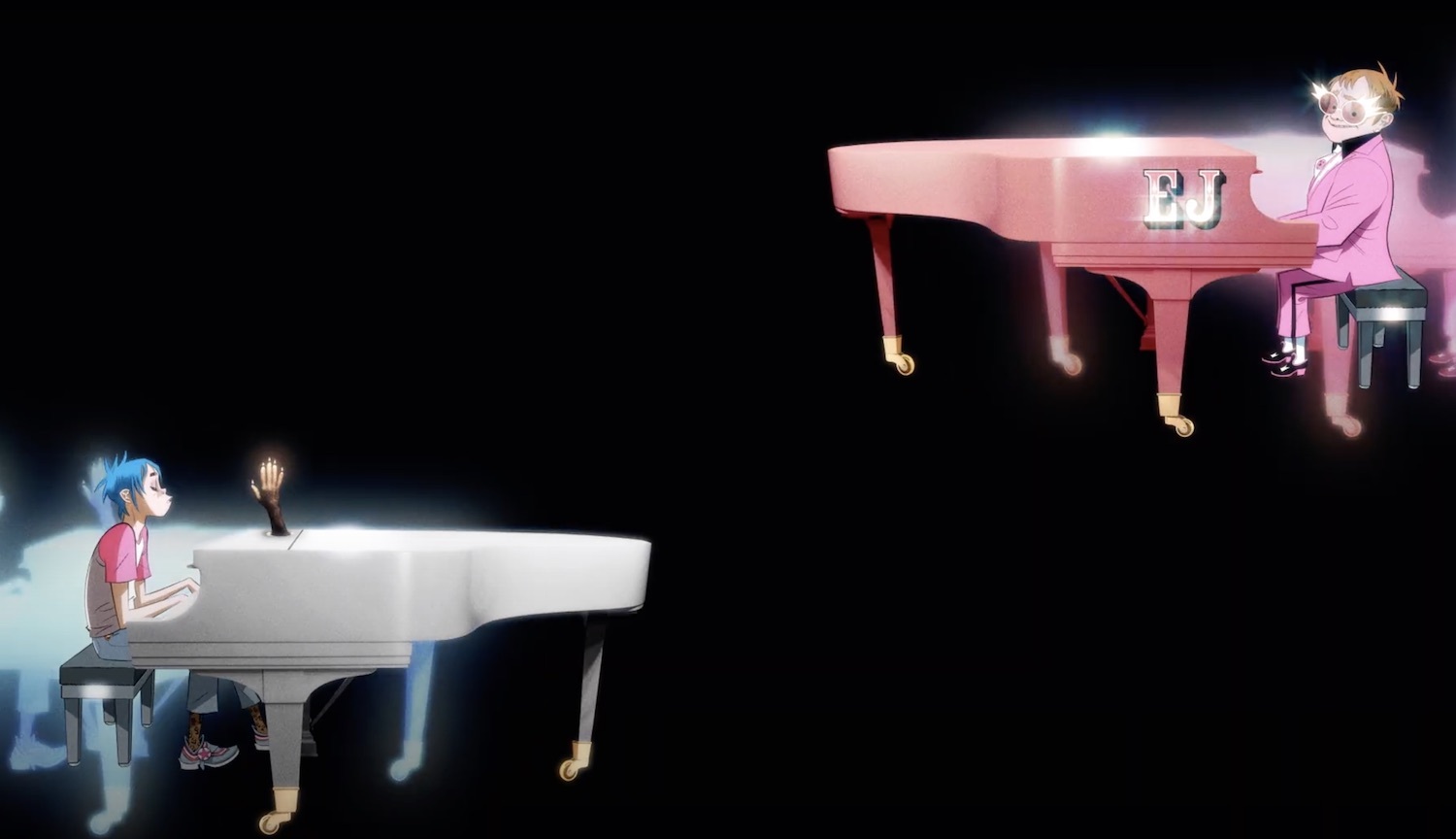 Gorillaz 6lack elton john the pink phantom