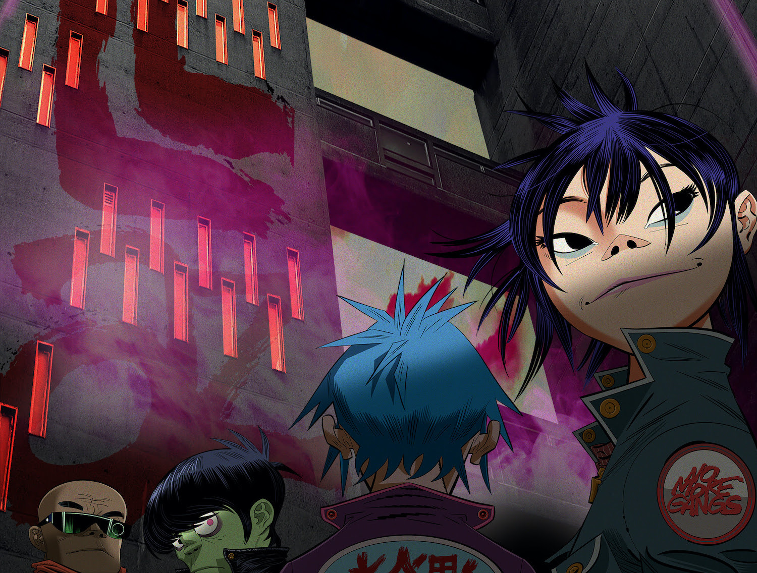 Gorillaz meanwhile ep press no credit given