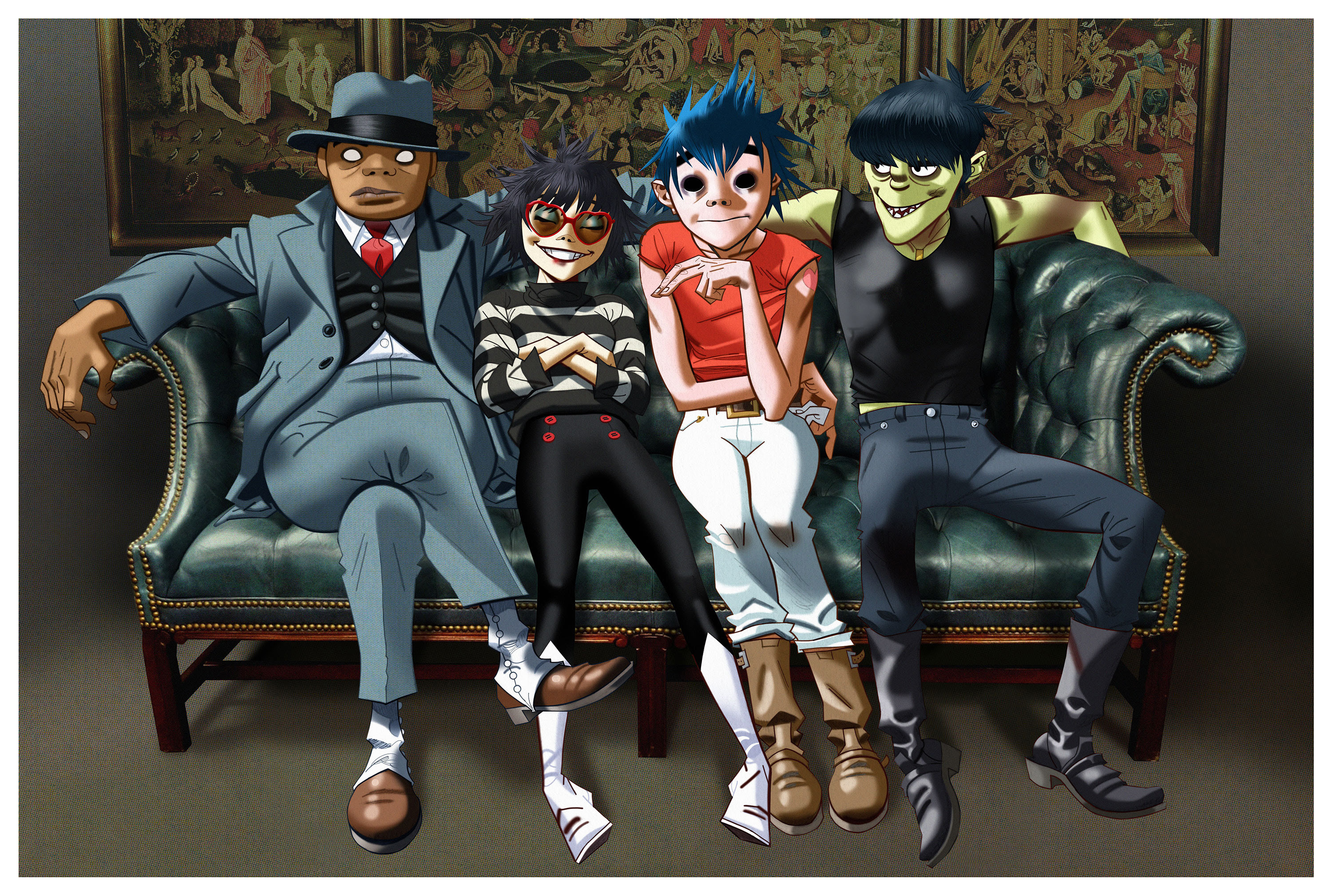 Ray BLK, Rag 'n' Bone Man, and Zebra Katz join up with Gorillaz on 