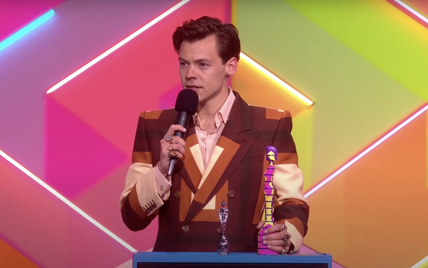 Harry styles brit awards 2021 youtube