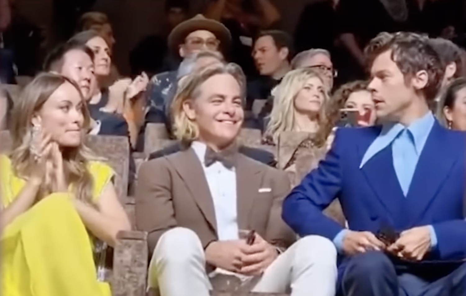 Harry styles chris pine venice film fest access youtube