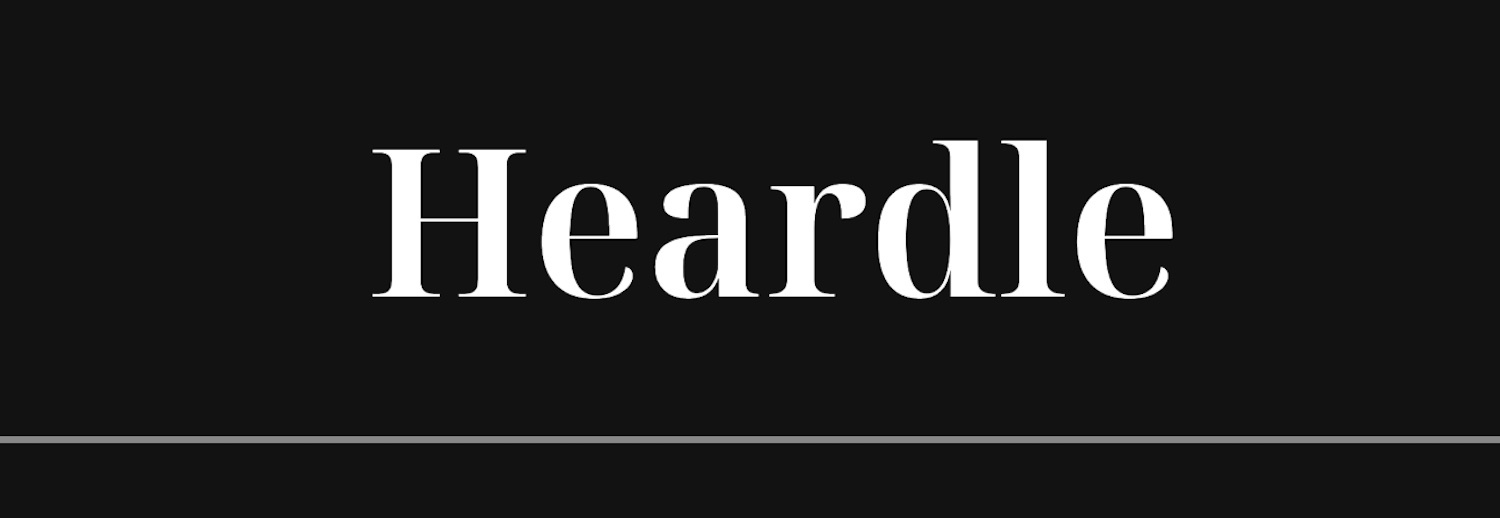 Heardle logo youtube 2022