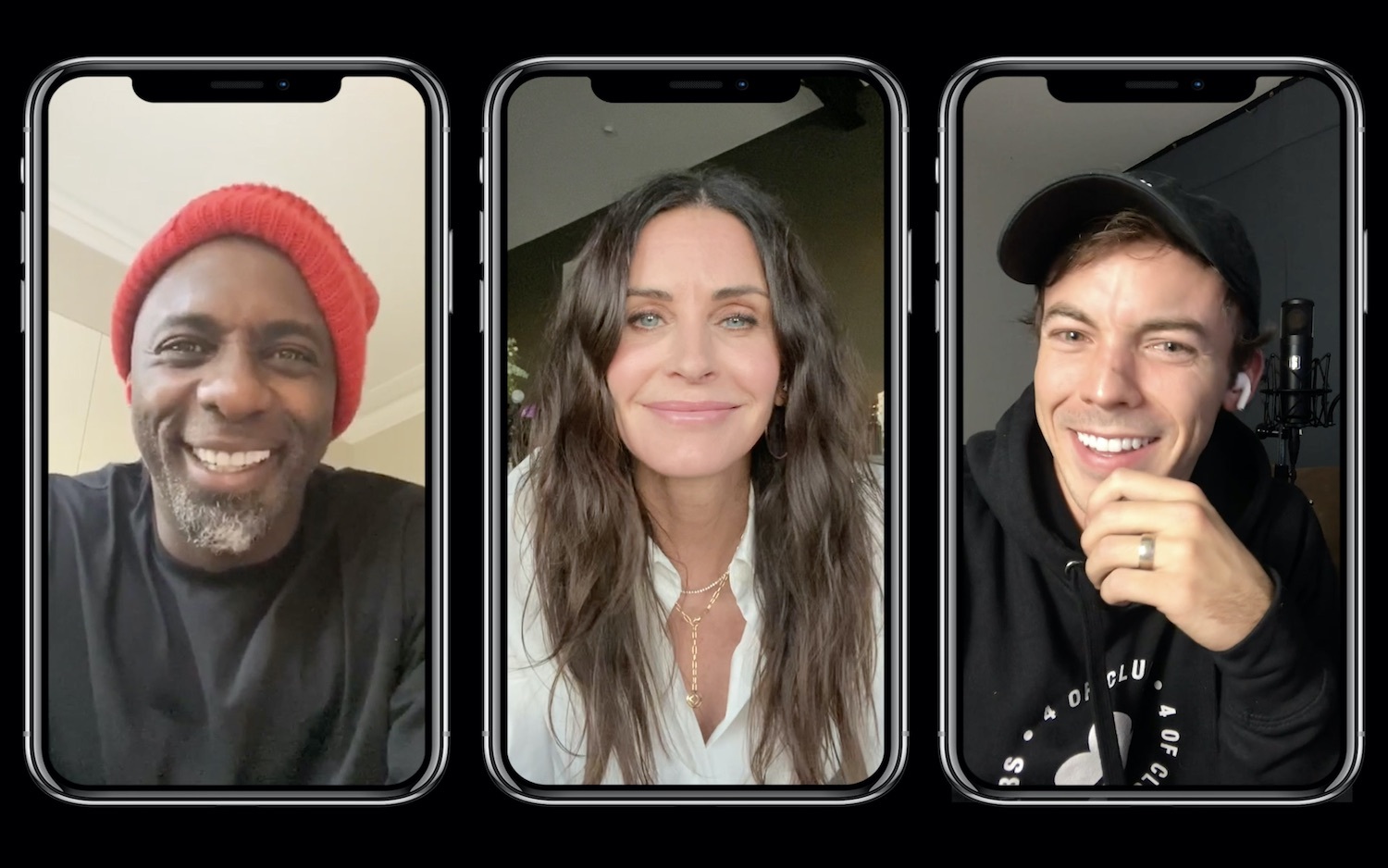 Idris elba courtney cox video 2021