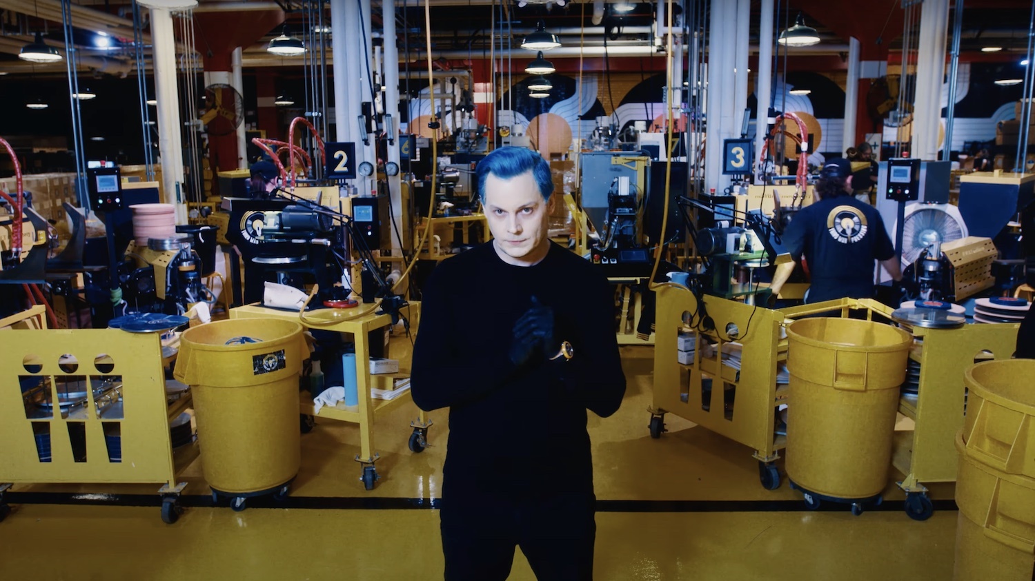 Jack white vinyl pressing plant plea video youtube