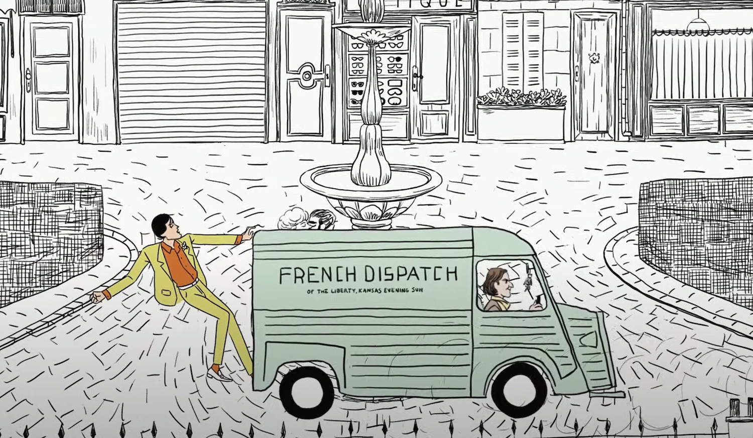 Jarvis cocker Aline music video youtube