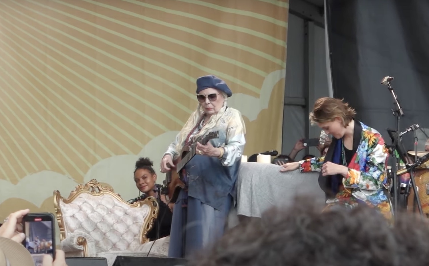 Joni mitchell newport folk fest 2022 Dale Martin youtube