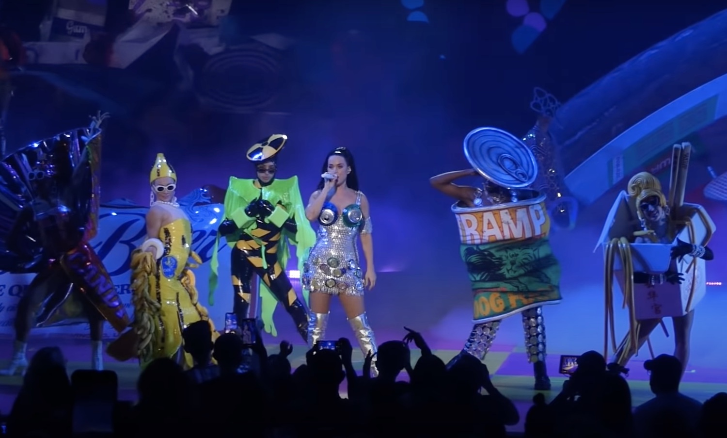 Katy perry when im gone walking on air mashup las vegas residency youtube