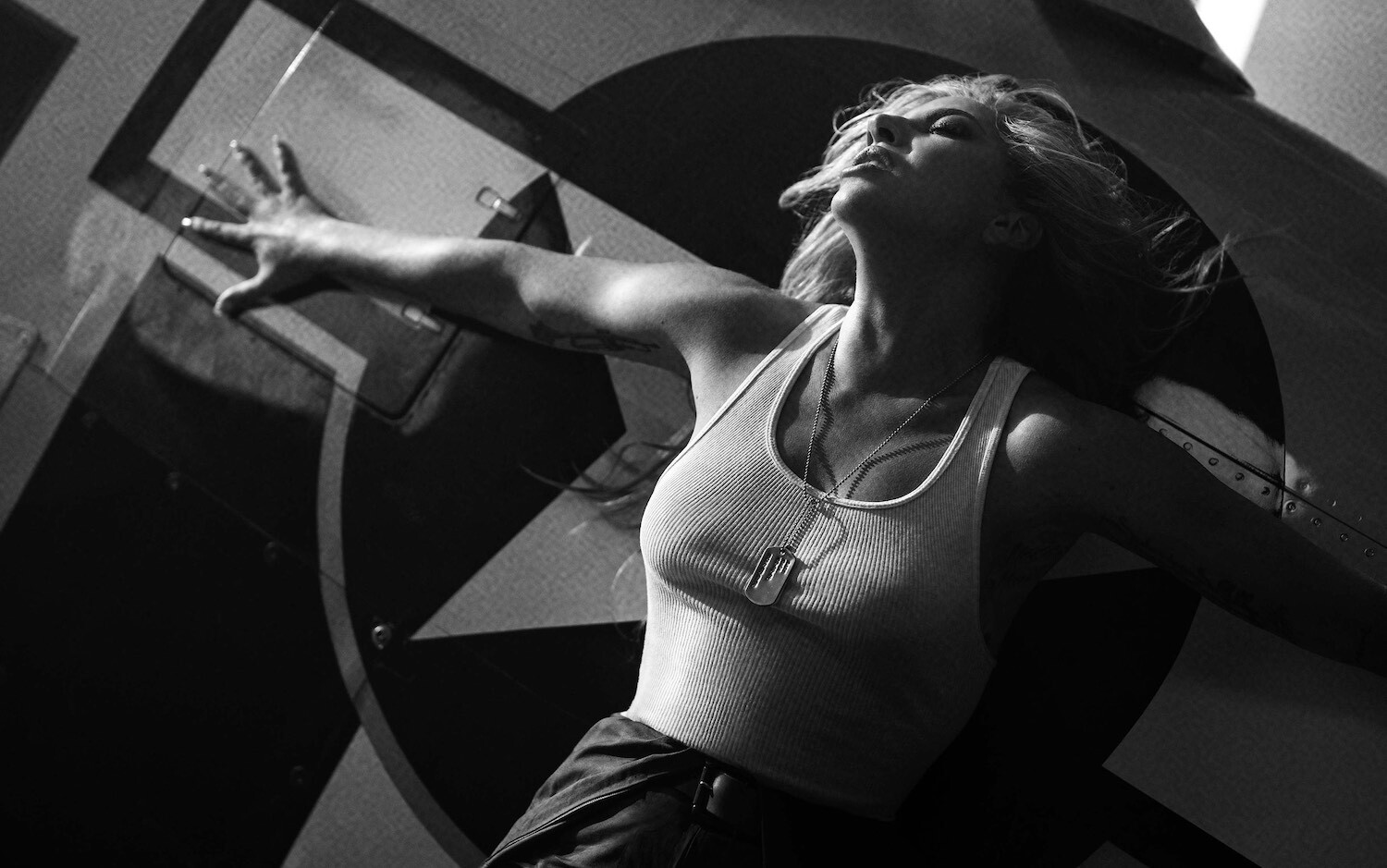 Lady gaga hold my hand top gun maverick press shot no credit given