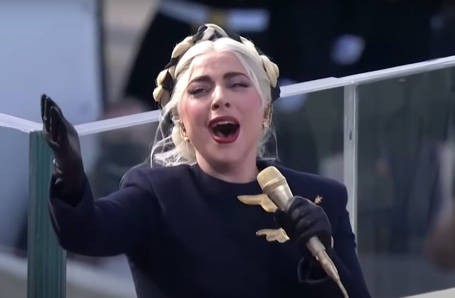 Lady gaga national anthem joe biden inauguration