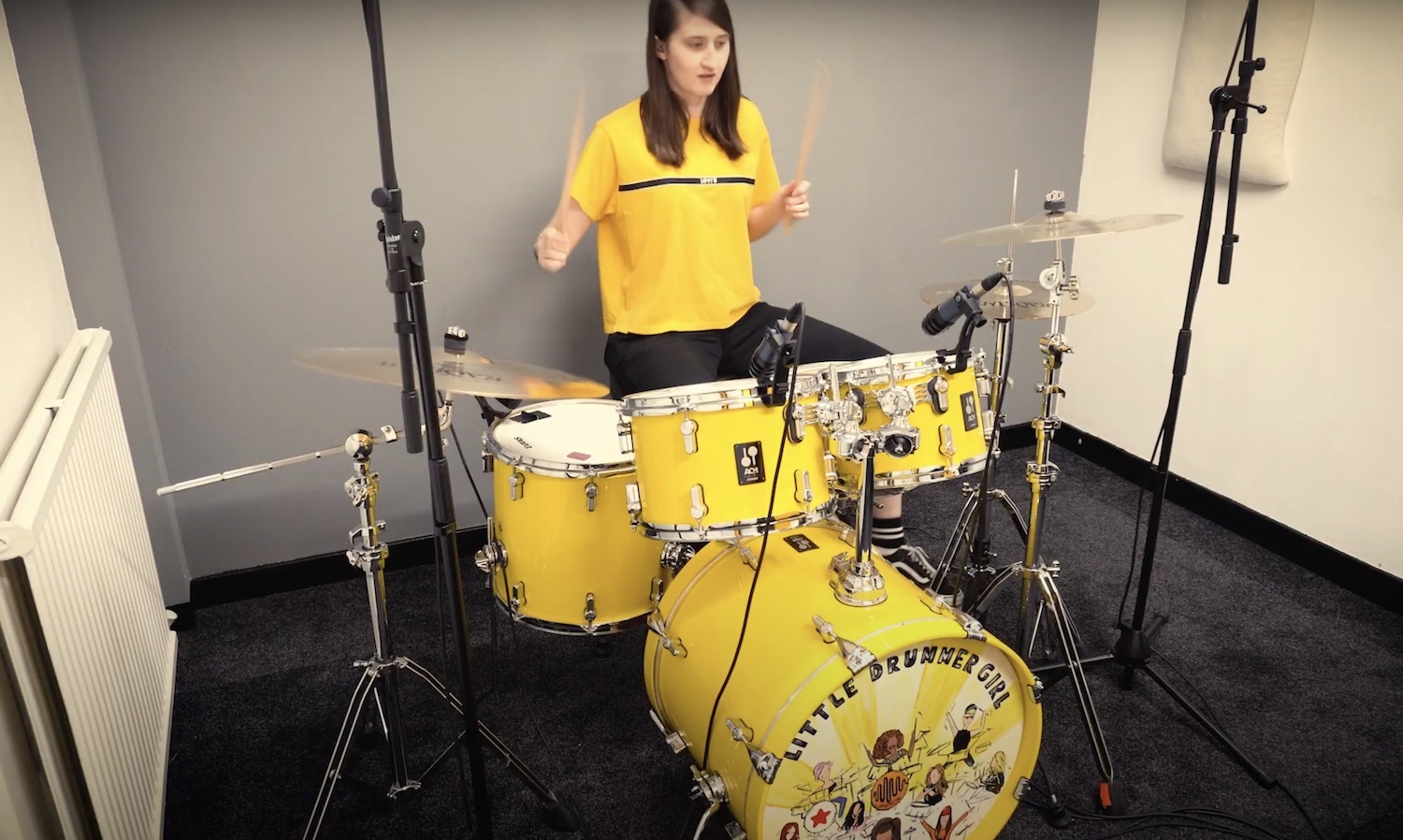 Little drummer girl charity single