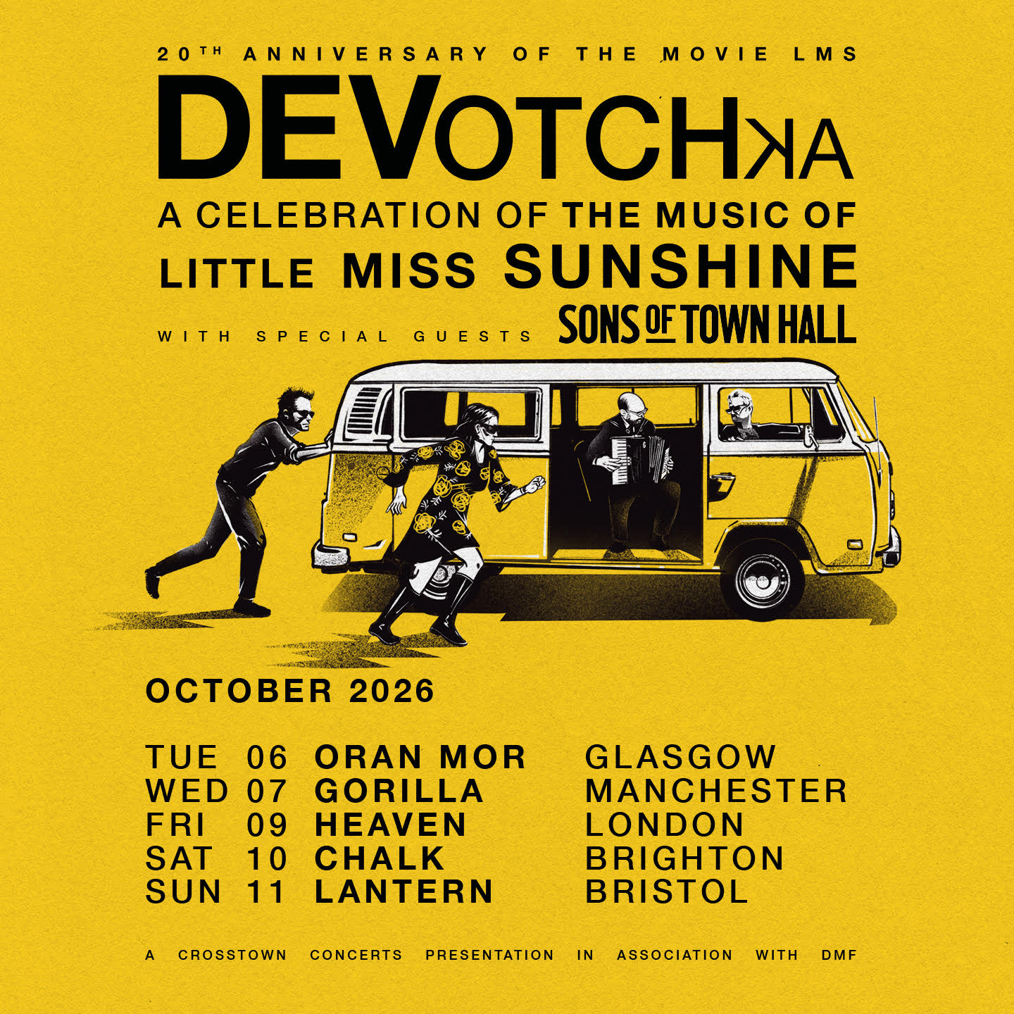 Little miss sunshine tour poster