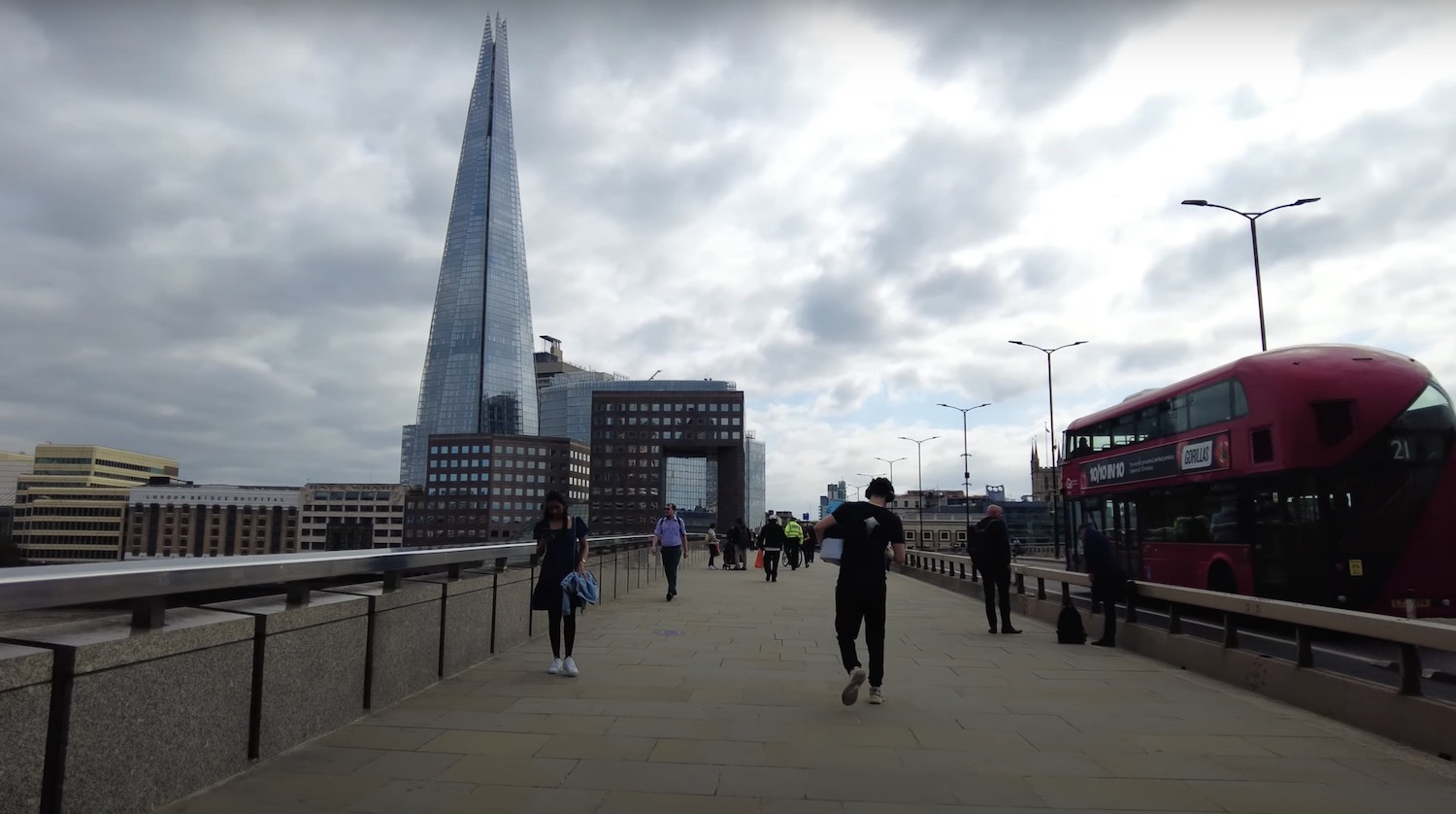 London bridge the shard lets get out youtube