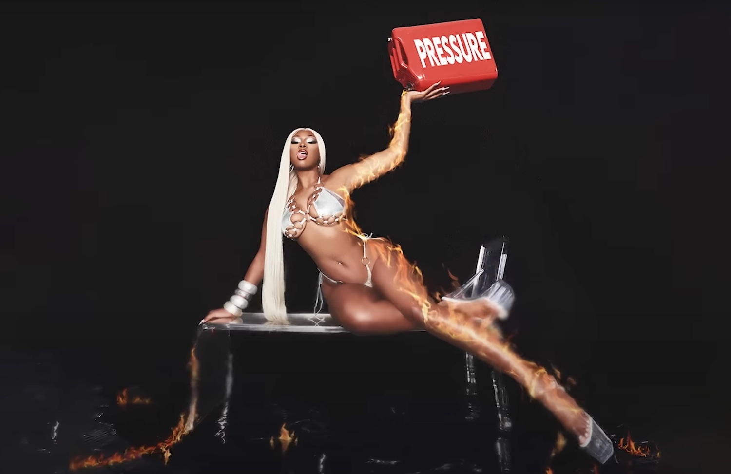 Megan thee stallion future Pressurelicious visualiser youtube