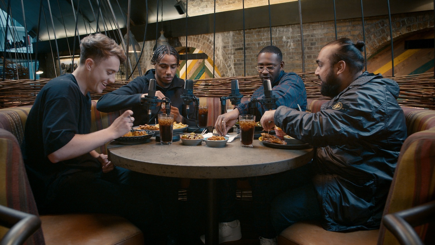 Nandos booth truths aj ashley roman Asim