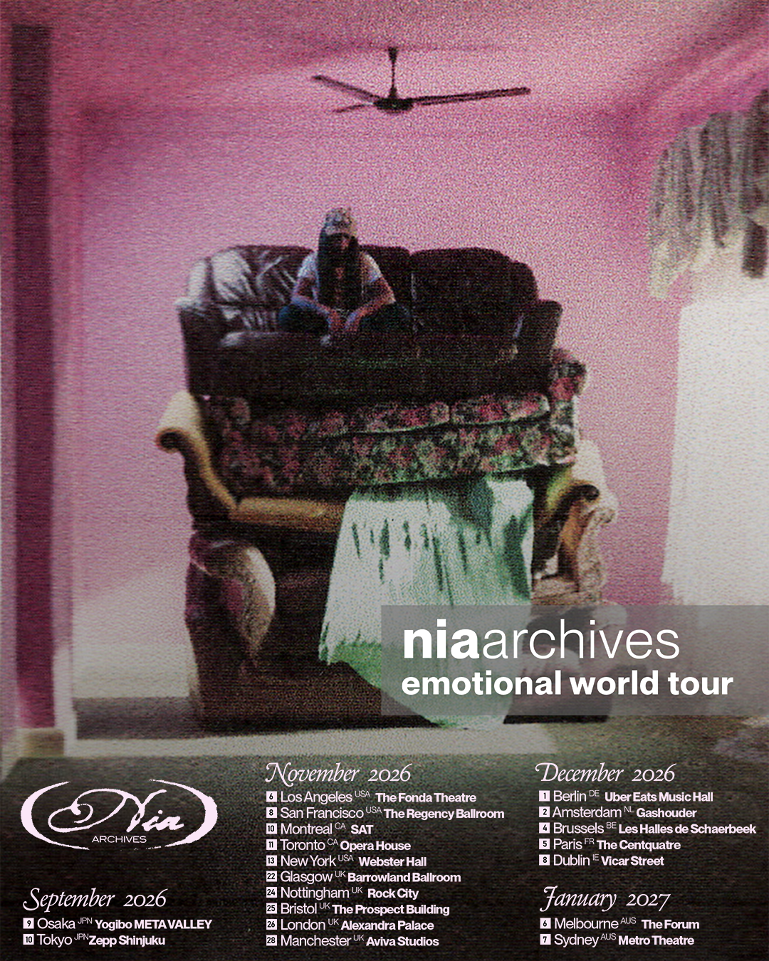 Nia archives tour poaster 26