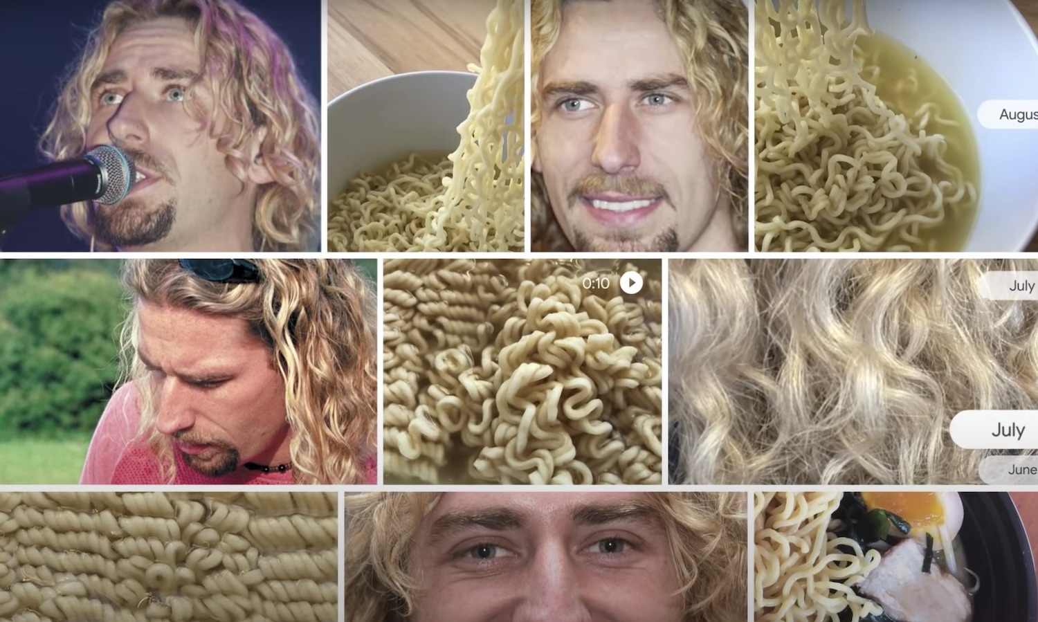 Nickelback photograph google photos ad