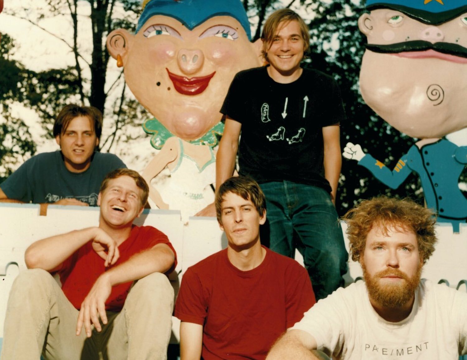 Pavement spit on a stranger reissue press shot credit Marcus Roth